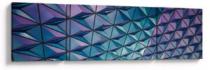 Obraz - struktura koloru (170x50 cm)