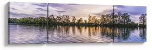 Obraz jeziora (170x50 cm)