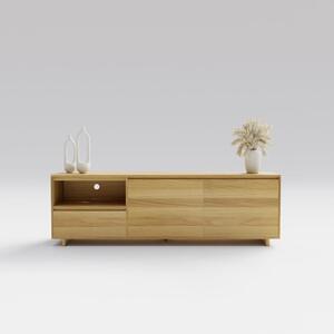 Drewniana Szafka RTV Fierra Wood Open