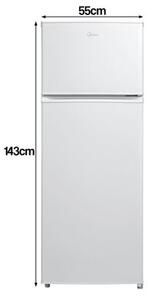 Lodówka MIDEA MDRT294FGE01 143cm Biała