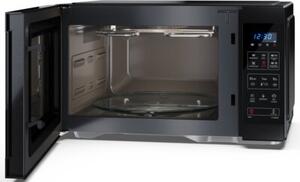 Kuchenka mikrofalowa z Airfry SHARP YCMA262AEB 900W średnica 31.5 cm pojemność 26L Konwekcja Grill Czarny