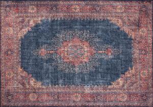 Luksusowy dywan DARK BLUE, 210 x 310 cm, odcienie czerwieni