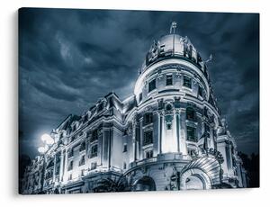 Obraz architektury w ciemności (70x50 cm)