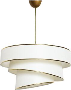 Lampa wisząca GOLD, 40 x 40 cm, biała