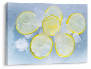 Obraz cytryn w lodzie (70x50 cm)