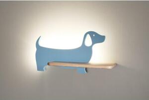 Kinkiet DOG niebieski LED 1x5W 250lm wym:18,5x36,5x12cm IP20 Candellux