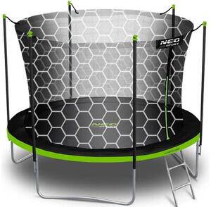 Trampolina NEO-SPORT NS-06W231 FI 183 cm Czarno-zielony