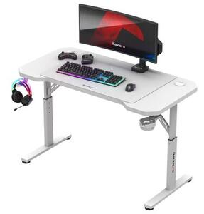 Biurko gamingowe HUZARO Hero 2.6 Biały