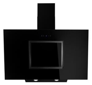 Okap AFRELLI AW-6 Tosca 80 Czarne szkÅo 635m3/h 64dB klasa B oÅwietlenie LED