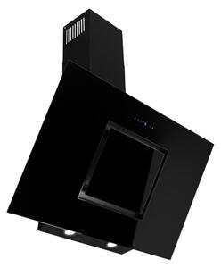 Okap AFRELLI AW-6 Tosca 80 Czarne szkÅo 635m3/h 64dB klasa B oÅwietlenie LED