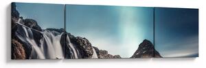 Obraz wodospadów (170x50 cm)