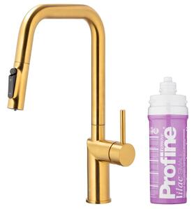 Bateria kuchenna KFA z filtrem LILAC S DUERO PURE STYLE PULL-OUT 6623-315-31 ZÅoto