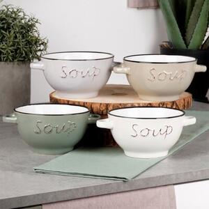 Miska bulionówka ceramiczna 600 ML 4 szt