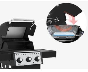 Grill ogrodowy gazowy BROIL KING Crown 310 8.8 kW 48 x 44 cm