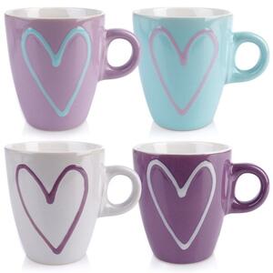 Kubki ceramiczne 210 ml 4 szt