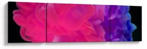 Obraz kolorowego dymu (170x50 cm)