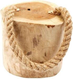 Stoper do drzwi drewniany 15 cm