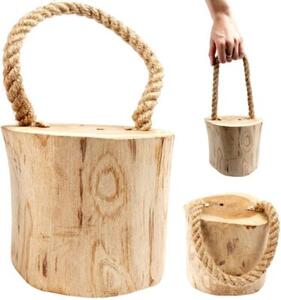 Stoper do drzwi drewniany 15 cm