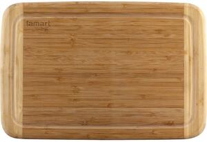 Lamart LT2140 deska do krojenia Bamboo, 26 x 16 cm