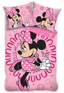 Bawełniana pościel dziecięca Carbotex FabulousMinnie, 140 x 200 cm, 70 x 90 cm