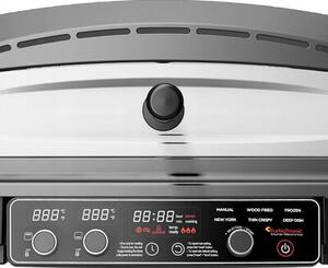 Piec do pizzy TURBOTRONIC TT-PO14 2200W średnica 37 cm Czarny