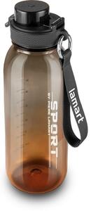 Lamart LT4074 Butelka sportowa Fit, czarna, 1 l