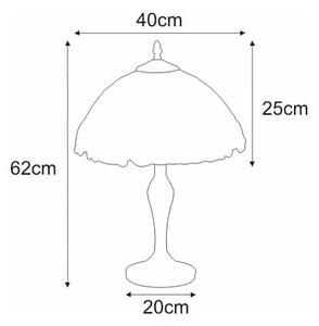 Lampka stołowa / nocna K-G162166 z serii PAPI