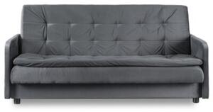Wersalka RozkÅadana Kanapa Z FunkcjÄ Spania Sofa Dwuosobowa Szara STELLA