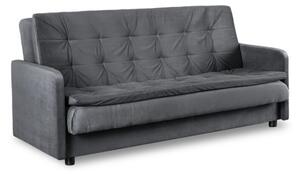 Wersalka RozkÅadana Kanapa Z FunkcjÄ Spania Sofa Dwuosobowa Szara STELLA