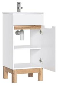 Szafka pod umywalkę BALI 823 40 cm biała