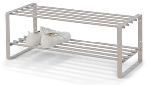 Szarobrązowa metalowa szafka na buty 70x29x27 cm Rex – Spinder Design
