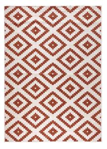Brązowo-kremowy dywan odpowiedni na zewnątrz NORTHRUGS Malta, 160x230 cm