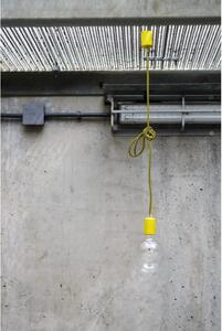 Loft metal line - 20 pszczoła miodna lampa wisząca KOLOROWE KABLE