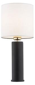 Elegancka lampa stołowa Almada - czarna podstawa