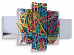 Obraz gumek (125x70 cm)
