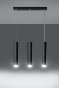 Lampa wisząca LAGOS 3L czarny Sollux Lighting