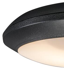 Zewnetrzna Plafon / Lampy sufitowe czarny czujnik ruchu IP65 - Umberta Oswietlenie zewnetrzne