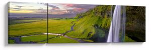 Obraz wodospadów (170x50 cm)