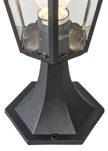 Zewnetrzna Klasyczna podstawa do latarni zewnętrznej czarna 48 cm IP44 - Nowy Orlean Oswietlenie zewnetrzne