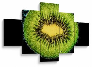 Obraz - szczegół kiwi w wodzie (125x70 cm)