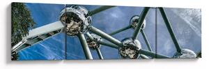 Obraz - Atomium w Brukseli (170x50 cm)