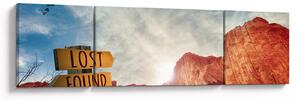 Obraz wskaźnika z napisem (170x50 cm)