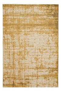 Musztardowy dywan z szenilu tkany ręcznie 155x230 cm Yuno – Bizzotto