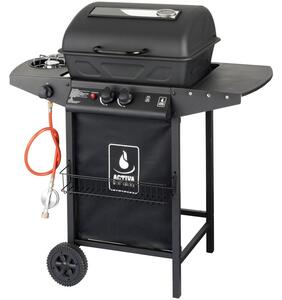 Grill ogrodowy gazowy ACTIVA Halifax 11993 5.5 kW + 2.5 kW 48 x 37 cm
