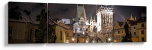 Obraz oświetlonej Bramy Pyłu (170x50 cm)