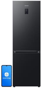 Lodówka SAMSUNG RB34C675EBN AI No Frost 185.3cm Czarna połysk