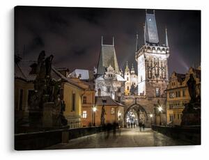 Obraz oświetlonej Bramy Pyłu (70x50 cm)