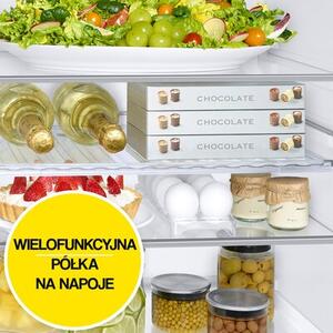 Lodówka SAMSUNG RB34C675EBN AI No Frost 185.3cm Czarna połysk