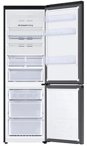 Lodówka SAMSUNG RB34C675EBN AI No Frost 185.3cm Czarna połysk