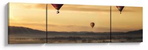 Obraz - latające balony (170x50 cm)